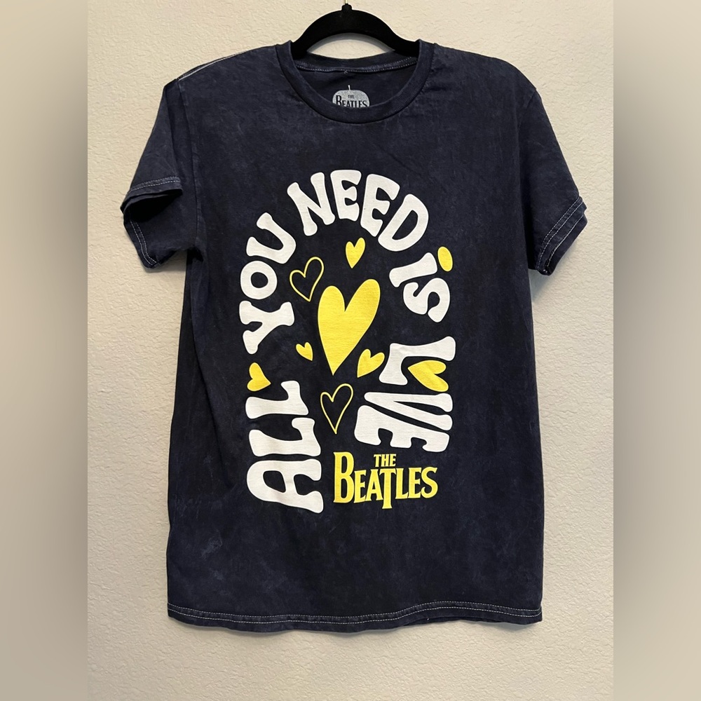 NWOT all you need is love the Beatles tee